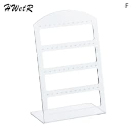 Fashion Portable Earrings Ear Studs Holder Jewelry Display Holders Earring Showcase Organizer Stand Storage Rack