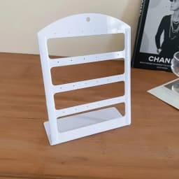 Fashion Portable Earrings Ear Studs Holder Jewelry Display Holders Earring Showcase Organizer Stand Storage Rack
