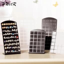Fashion Portable Earrings Ear Studs Holder Jewelry Display Holders Earring Showcase Organizer Stand Storage Rack