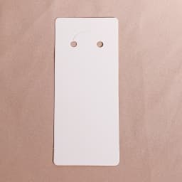 50pcs/lot Muti-size Keyrings Paper Cards White Black Packing Cards for Jewelry Keychain Display Cards Holder Retail Price Tags