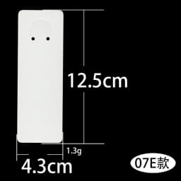 50pcs/lot Muti-size Keyrings Paper Cards White Black Packing Cards for Jewelry Keychain Display Cards Holder Retail Price Tags