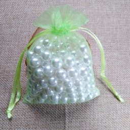100pcs Jewelry Gift Bag 7x9 9x12 10x15 13x18cm Jewelry Packaging Organza Bags Favor Wedding Party Christmas Gift Bags