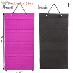 170Pairs Wall Hanging Brooch Display Stand Felt Enamel Pin Badge Button Collection Storage Holder Jewelry Earring Organizer Bag