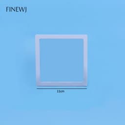 Thinner Transparent PE Film Suspension Box Jewelry 3D Floating Frame Display Case Antioxidant Storage Box for Coin Medallions