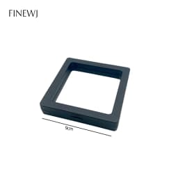 Thinner Transparent PE Film Suspension Box Jewelry 3D Floating Frame Display Case Antioxidant Storage Box for Coin Medallions