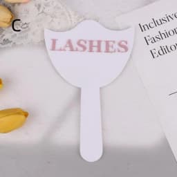 Lash Artist Social Media Face Prop Personalised Aesthetics Sign Lash Sign Salon Decorate Eyelash Technician Photo Prop