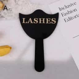 Lash Artist Social Media Face Prop Personalised Aesthetics Sign Lash Sign Salon Decorate Eyelash Technician Photo Prop