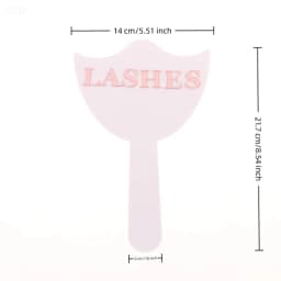 Lash Artist Social Media Face Prop Personalised Aesthetics Sign Lash Sign Salon Decorate Eyelash Technician Photo Prop