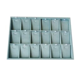 Velvet Earnail Pendant Jewelry Display Tray 12 Grid Bracelet Watch Premium Pillow Plate Adjustable Shelf 35*24 Menora