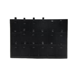 Velvet Earnail Pendant Jewelry Display Tray 12 Grid Bracelet Watch Premium Pillow Plate Adjustable Shelf 35*24 Menora