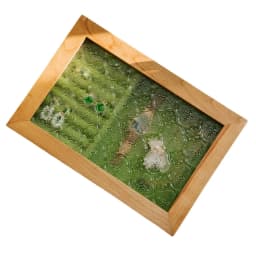 Glass Dustproof Cover Box Jewellery Boxes For Women Rings Box Jewelry Storage Cases Dropshipping