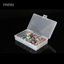 Acrylic Jewelry Charm Beads Storage Box for Trollbeads Bracelet Ring Holder Organizer Tray Diy Finding Display Stand Rack Case