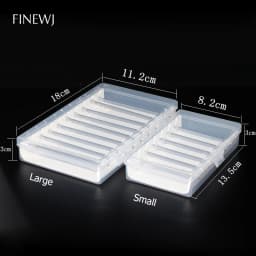 Acrylic Jewelry Charm Beads Storage Box for Trollbeads Bracelet Ring Holder Organizer Tray Diy Finding Display Stand Rack Case