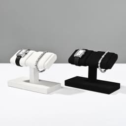 WoodTen T-bar Watch Stand Microfiber Jewelry Watch Display Stand  Mechanical Watch Storage Rack Bracelet Jewelry Display Props