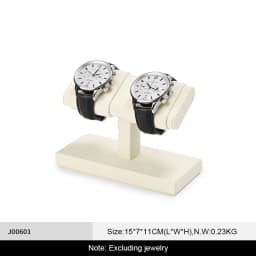 WoodTen T-bar Watch Stand Microfiber Jewelry Watch Display Stand  Mechanical Watch Storage Rack Bracelet Jewelry Display Props