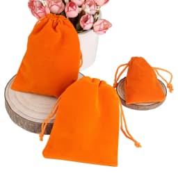 25pcs 5x7cm 7x9cm 9x12cm Coloful Velvet Pouches Jewelry Packaging Display Drawstring Packing Gift Bags & Pouches