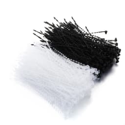 50pcs 8cm 13cm Locks PP Commodity Clothes Price Label Tagging Pins Plastic Loop Pin Lock Pins Rope Pin Line Tag X23