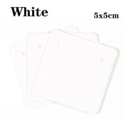50pcs Necklace Chain Adhesive Pouch for DIY Jewelry Making Necklace Packing Card Self-Adhesive Chain Pocket 4.2x3.7 & 3.2x2.5cm