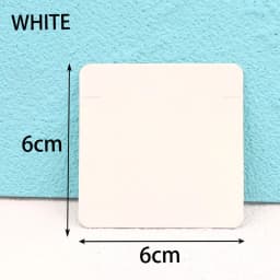 50pcs Necklace Chain Adhesive Pouch for DIY Jewelry Making Necklace Packing Card Self-Adhesive Chain Pocket 4.2x3.7 & 3.2x2.5cm