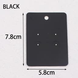 50pcs Necklace Chain Adhesive Pouch for DIY Jewelry Making Necklace Packing Card Self-Adhesive Chain Pocket 4.2x3.7 & 3.2x2.5cm