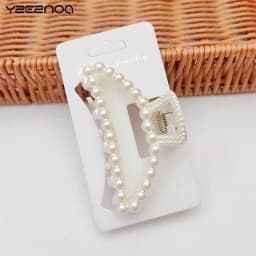 50pcs Display Cards For Hair Claw Clip Paper Card Headdress Card Hair Decoration Package DIY Jewelry Cardboard Package Hair Clip