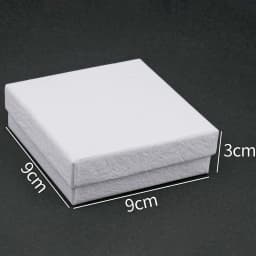 1pcs Fashion Christmas Gift Box Kraft Paper Display Gift Boxes Engagement Ring for Earring Necklace Bracelet Accessories