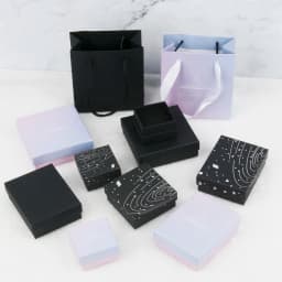 1pcs Fashion Christmas Gift Box Kraft Paper Display Gift Boxes Engagement Ring for Earring Necklace Bracelet Accessories