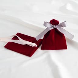 5Pcs Wine Jewelry Velvet Bag Rings Earrings Stud Pendant Bracelet Phone Packaging Burgundy Pouch Wedding Favors Pocket Organizer