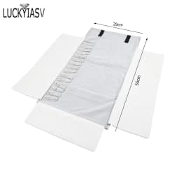 Wholesale Velvet Jewelry Storage Roll Bag Pendant Necklace Organizer Pouch Watch Bracelet Display Holder Travel Case Portable
