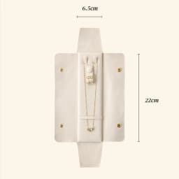 Microfiber Travel Jewelry Bags Portable Necklace Earring Ring Storage Bag Jewelry Organizer Export Packaging for Jewelry