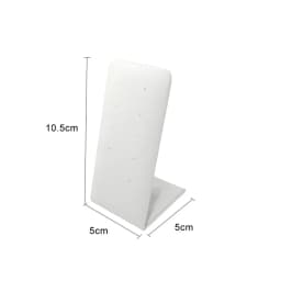 6-Color L-Shaped 6 Pairs Of Stud Earrings Display Stand Jewelry Display Tool Jewelry Display Table Stud Earrings Display Stand