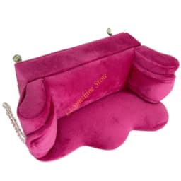 Luxury Dutch Flannel Jewelry Storage Box Modern Sofa Design Rose Home Decors QX2F