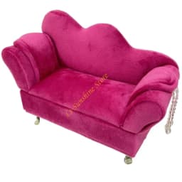 Luxury Dutch Flannel Jewelry Storage Box Modern Sofa Design Rose Home Decors QX2F