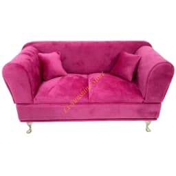 Luxury Dutch Flannel Jewelry Storage Box Modern Sofa Design Rose Home Decors QX2F