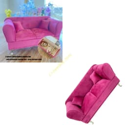 Luxury Dutch Flannel Jewelry Storage Box Modern Sofa Design Rose Home Decors QX2F