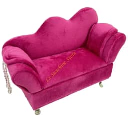 Luxury Dutch Flannel Jewelry Storage Box Modern Sofa Design Rose Home Decors QX2F