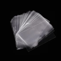 50/100pcs/lot Clear Plastic OPP Bags for Jewelry Packing Transparent Bags Gifts Favor Party Treat Candy Bags No Adhesive Pouches