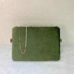 Fashion Grass Green Series Velvet Jewelry Display Rack Jewelry Shop Window Necklace Display Ring Bracelet Ornaments Rack