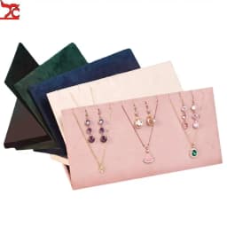 New Jewelry Stand Shelf Necklace Storage Board Pendant Display Holder Portable Earring Rack Fashion Home Showcase