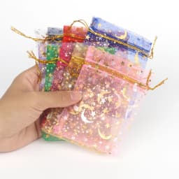Wholesale 50pcs 7x9cm 9x12cm 11x16cm 13x18cm Adjustable Organza Bags Jewelry Packing Party Wedding Gift Bags Drawstring Pouches