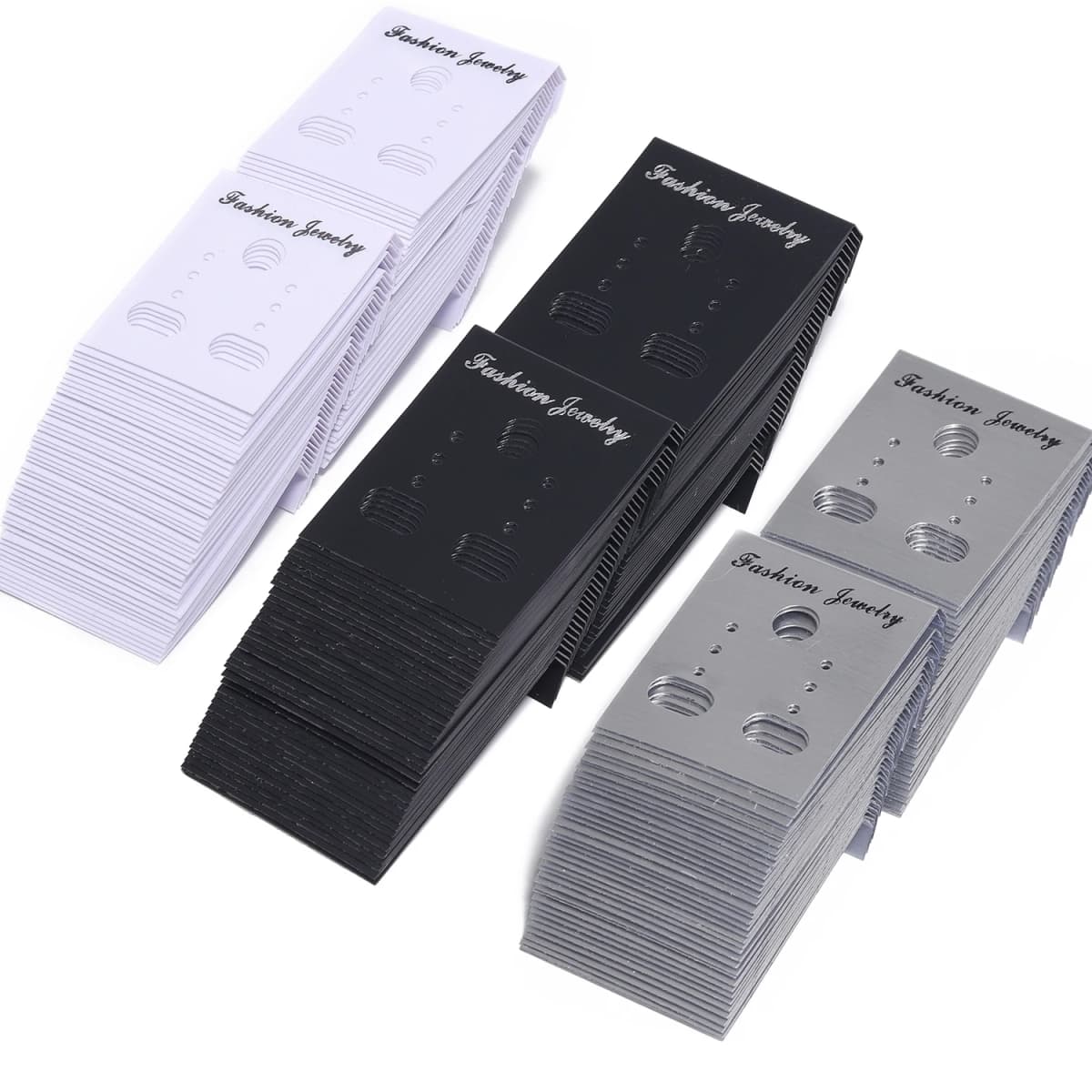 50pcs/pack 3.5x3cm Jewelry Earrings Packaging Display Card Earring Ear Studs Price Tag Earring Post Holder for Jewelry Findings
