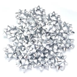 10-20Pcs Christmas Ribbon Bows Colorful Self-Adhesive Star Flower Bow DIY Gift Packaging Christmas Birthday Wedding Decoration