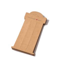 20pcs 16x8cm Hair Clip Display Card Bow Pin Holder Paperboard Cardboard For Jewelry Stand Organizations Accessories Packaging