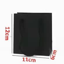 1PCS Black Square Jewelry Display Gifts Box Organizer Engagement for Ring Earring Brooch Necklace Bracelet Packaging Boxes