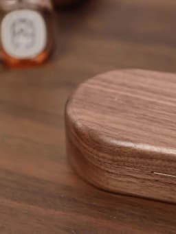 Wooden Jewelry Box Delicate Walnut Jewelry Box Holder For Rings Earrings Necklace Storage Boxes For Girls Women Dropshipping