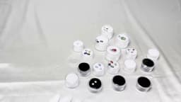 Wholesale Lot of 144 Gemstone Gem Display Box Storage Tool Coin Jar Loose Diamond Packaging Round Box Transparent Organizer Case