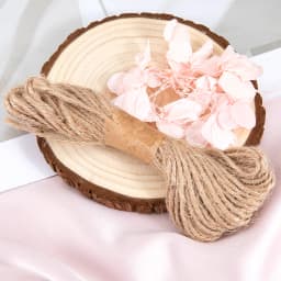 50pcs 4.2x5.5cm Hanging Lables Made with Love Kraft Paper Tag 10 meters Jute String for Handmade Wedding Party Favors Gift Label