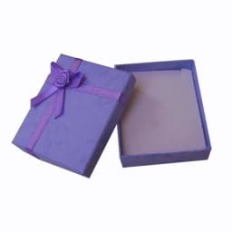 24pcs Jewelry Gift Box 9x9x2.5cm Red Jewellery Sets Box for Necklace Earrings Ring Case Packaging Display Wholesale