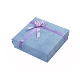 24pcs Jewelry Gift Box 9x9x2.5cm Red Jewellery Sets Box for Necklace Earrings Ring Case Packaging Display Wholesale