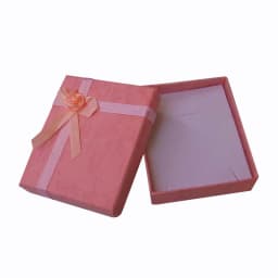 24pcs Jewelry Gift Box 9x9x2.5cm Red Jewellery Sets Box for Necklace Earrings Ring Case Packaging Display Wholesale